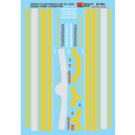 Micro Scale 60-901 N Scale - Nashville Chattanooga & St Louis Diesels (1949-1963) Decals