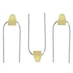 Miniatronics 12-003-12 1.5mm  Micro Mini Yellow LEDs - 12 Pack w/Resistors