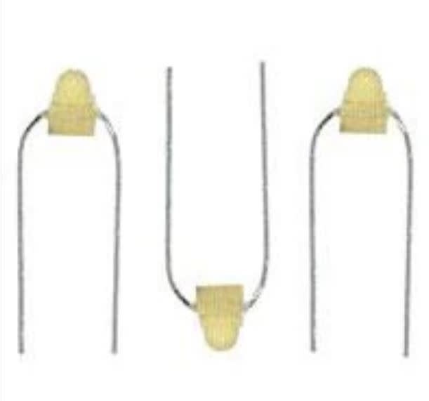 12-003-12 1.5mm Micro Mini Yellow LEDs - 12 Pack w/Resistors