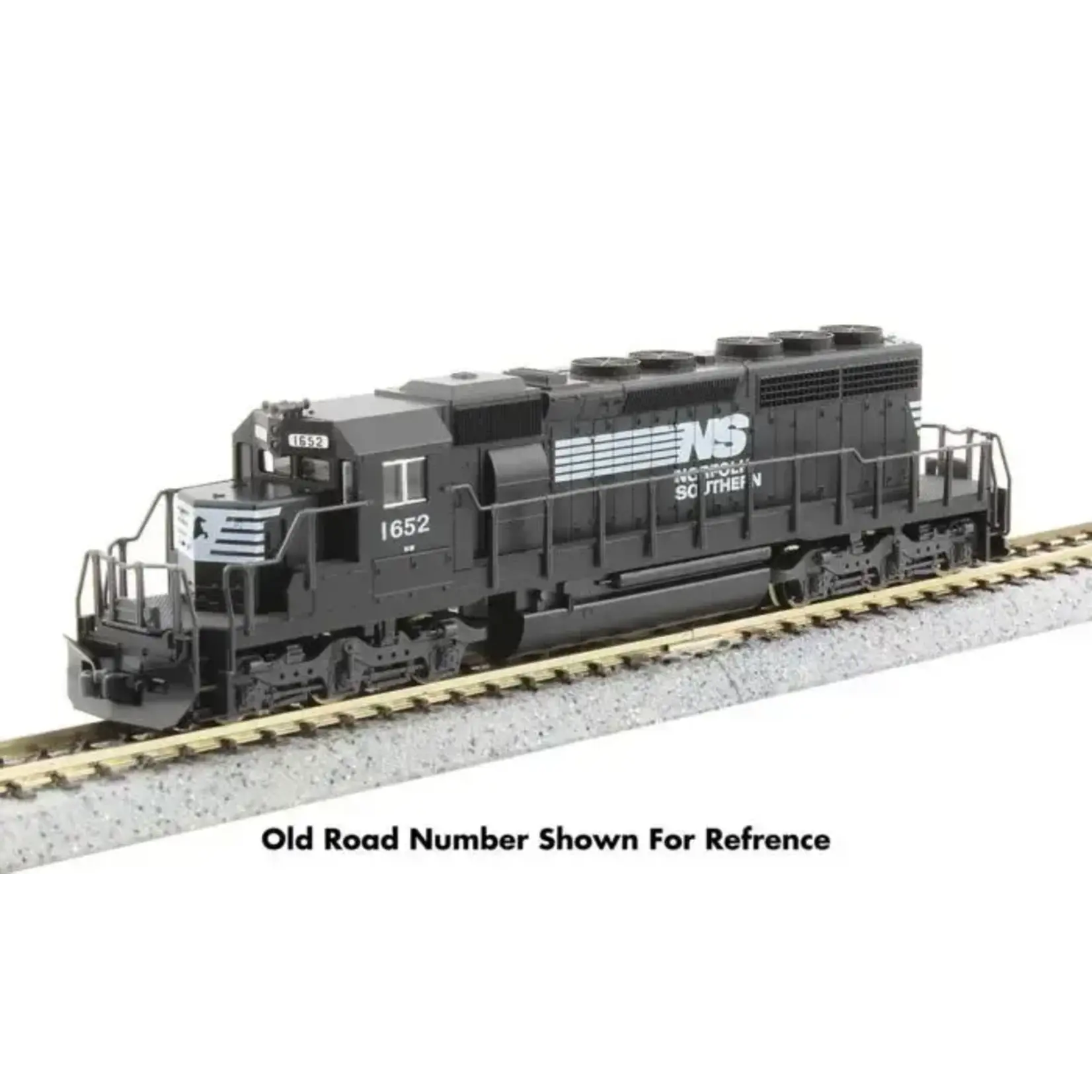 Kato 1764827DCC N SD40-2 Diesel Norfolk Southern 6116 DCC