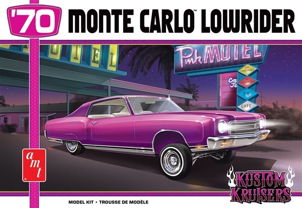 1458 1970 Chev Monte Carlo Lowrider - Chuck's Trains & Hobby Depot