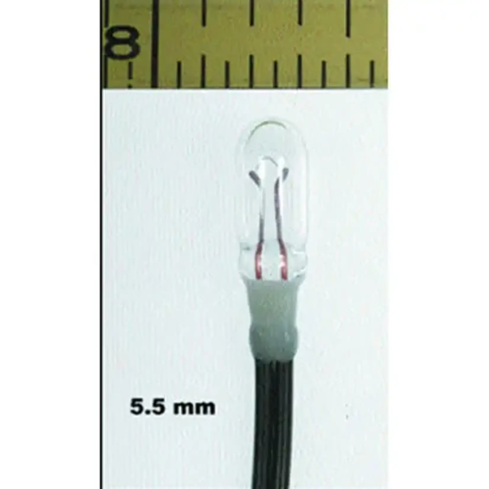 Miniatronics 18-024-10 12v Incandescent Lamps Clear - 10 Pack