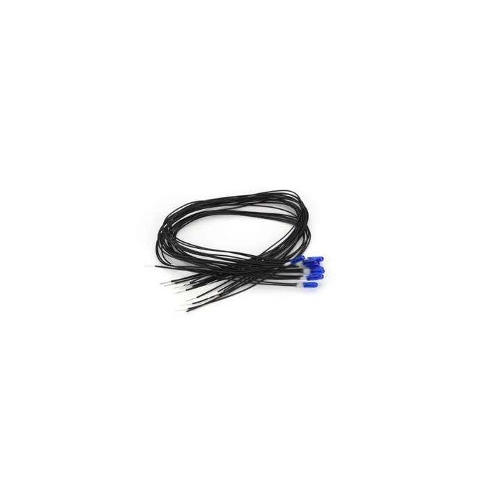 18-B12-10 12v Blue Incandescent Lamps - 10 Pack