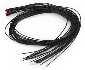 18-R03-10 1.5v Red Incandescent Lamps - 10 Pack