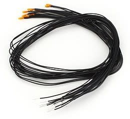 18-Y03-10 1.5v Yellow Incandescent Lamps - 10 Pack