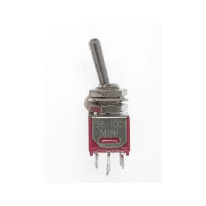 36-100-02 Toggle Switch Sub miniature DPDT 3AMP 120V - 2 Pack