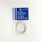 Miniatronics 48-W30-01 #30 Gauge Stranded Ultra Flexible Wire - 10 Feet White