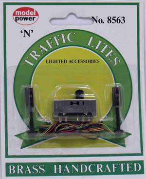 8563 N 3 Way Traffic Light - 2