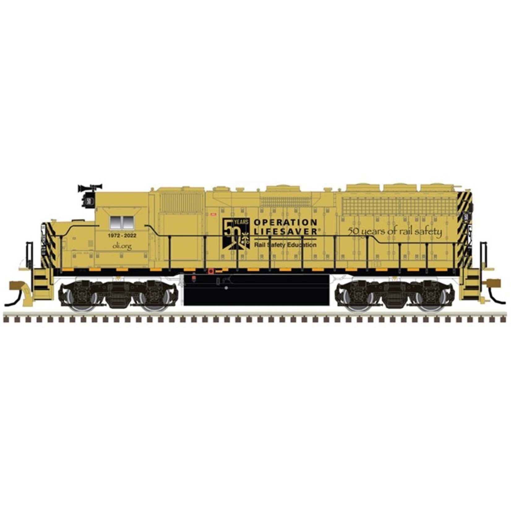 Atlas 10004050 HO GP 40 Loco HO Operation Lifesaver