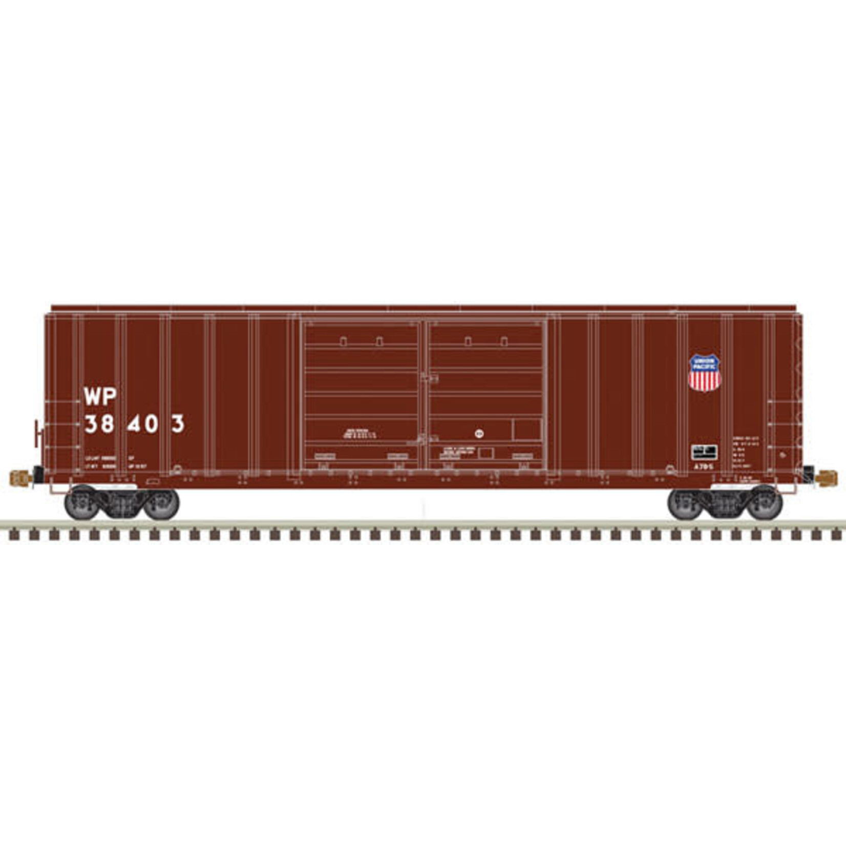 Atlas 20005875 HO FMC 5077 DD Box, UP #38405