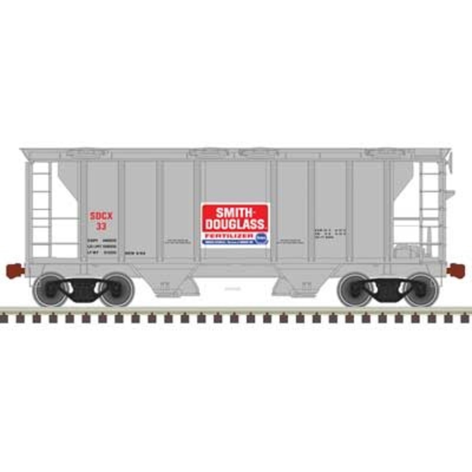 Atlas 20006560 HO PS-2 Hopper SDCX 33
