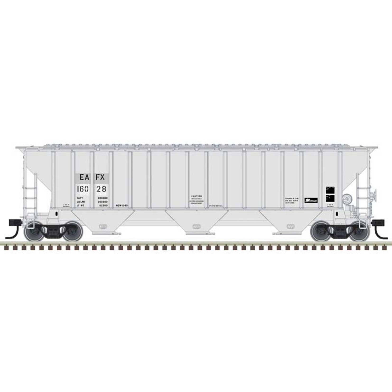Atlas 20006648 HO Thrall 4750 Hopper Rail Logistics 16031