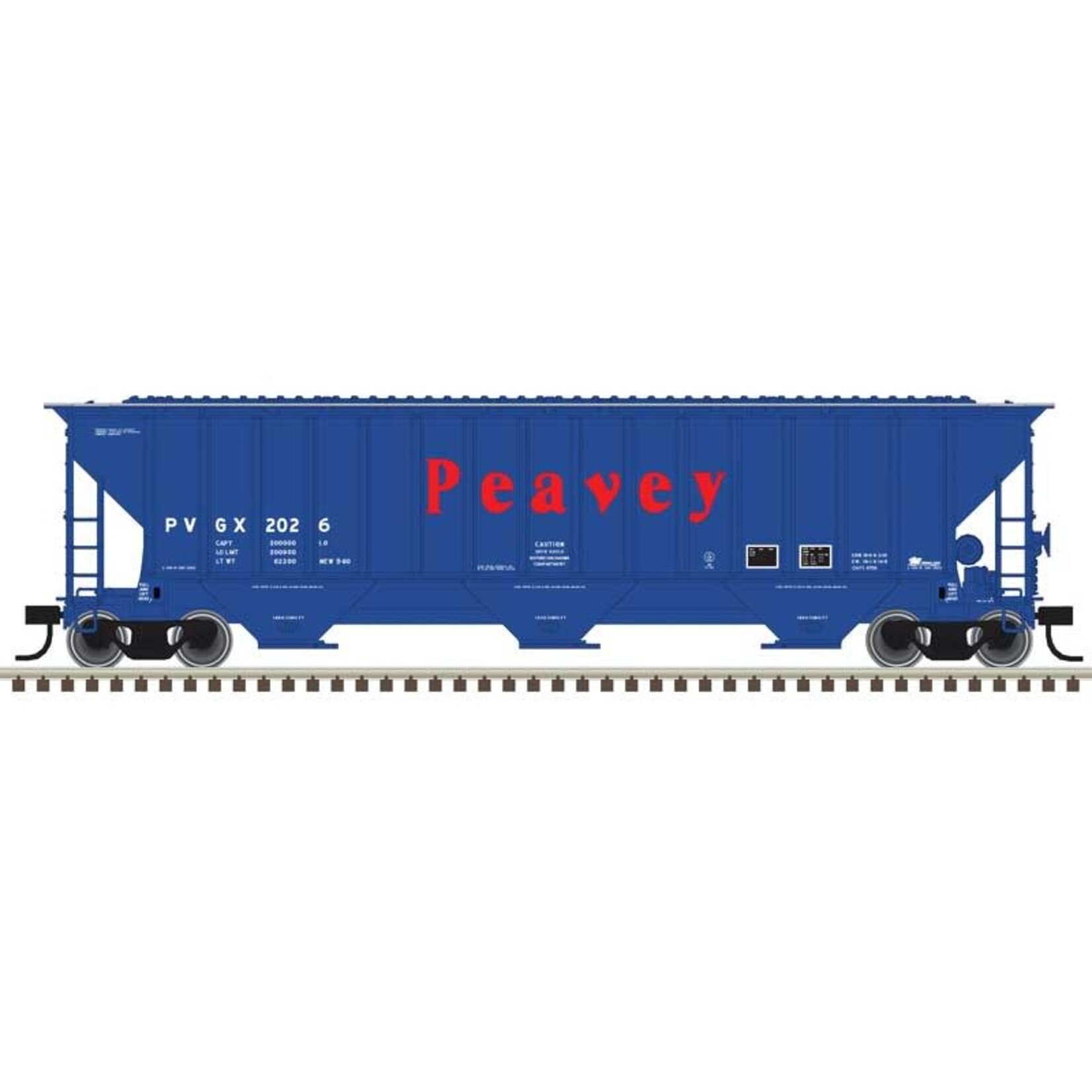 Atlas 20006657 HO Thrall 4750 Hopper Peavey 2062
