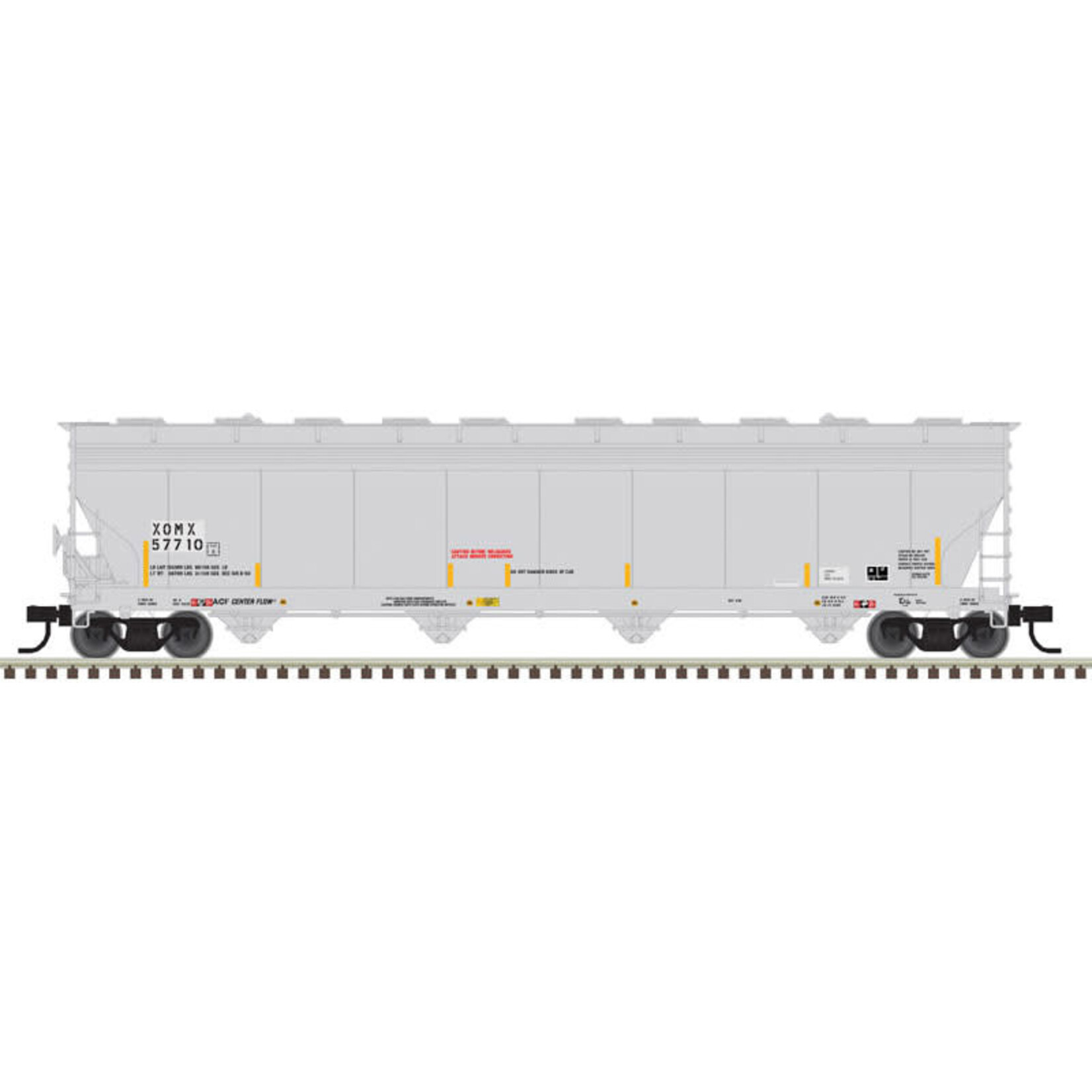 Atlas 20006739 HO ACF 5701 Plastics Hopper, XOMX #57714