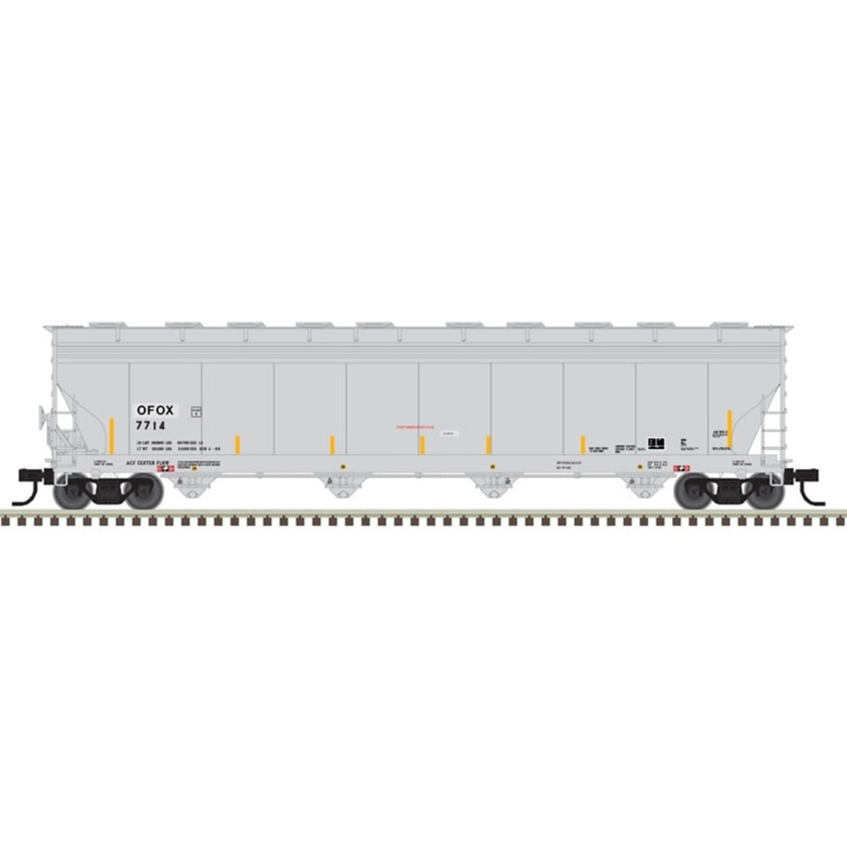 Atlas 20006742 HO ACF 5701 Plastics Hopper, OFOX #7714