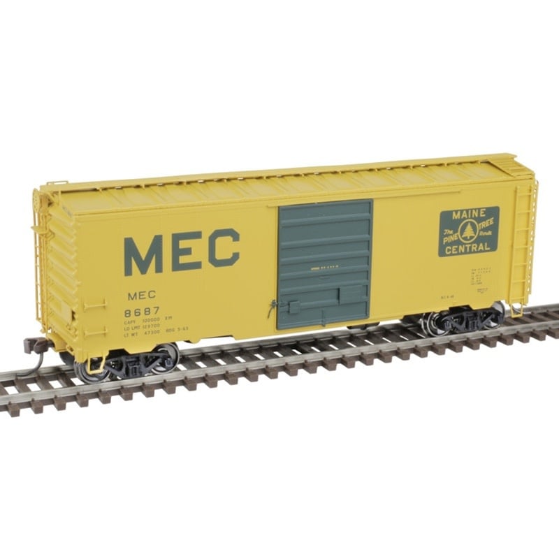 20006825 HO 40' Postwar Box Car Maine Central 8687