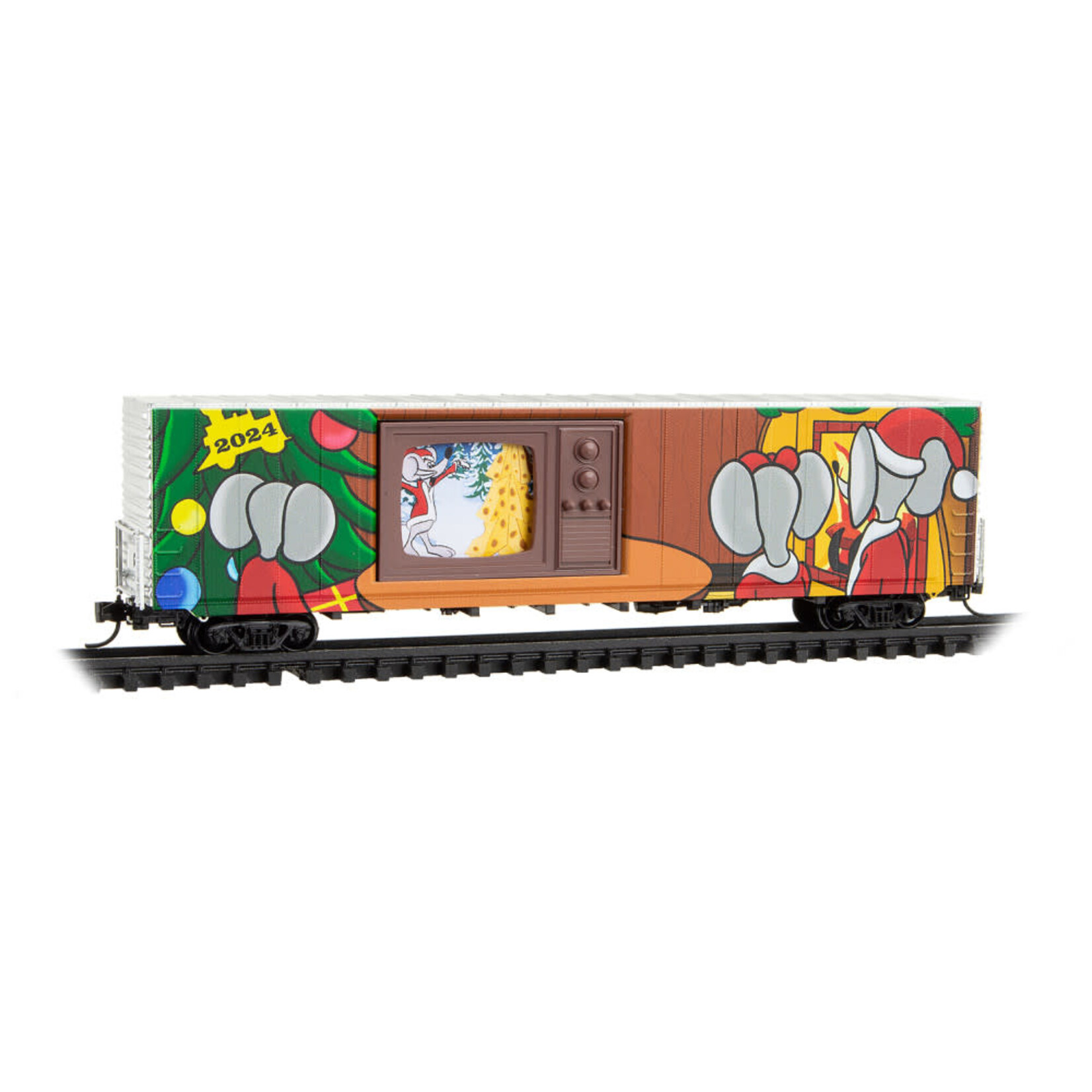 Micro Trains Line 10200701 N 2024 Micro-Mouse Christmas
