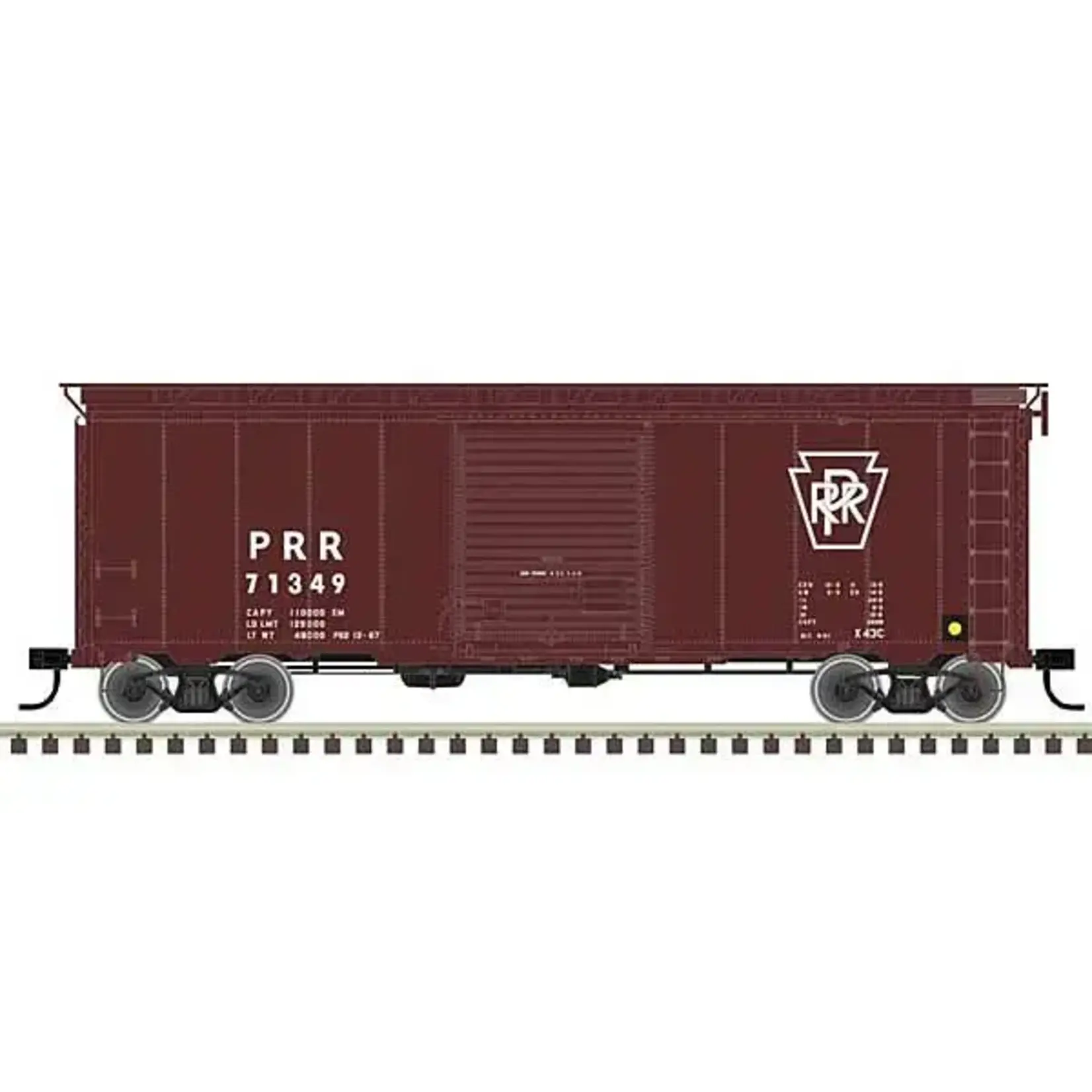 Atlas 20006829 HO 40' Postwar Box Car Pennsylvania 71426