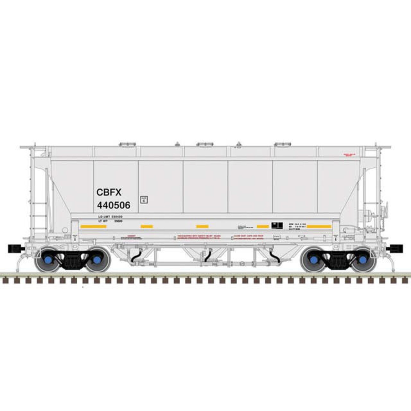 Atlas 20006843 HO Trinity 3230 Hopper CIT Group 440512