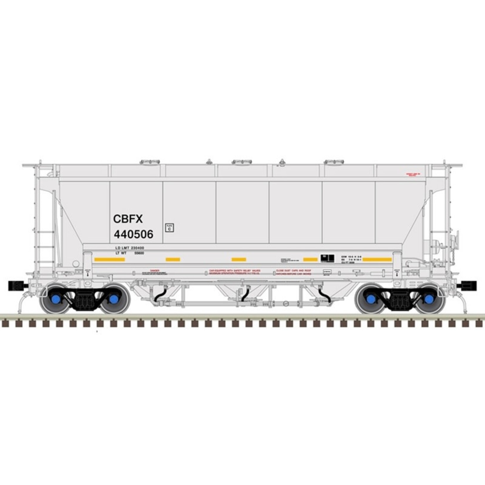 Atlas 20006844 HO Trinity 3230 Hopper CIT Group 440522