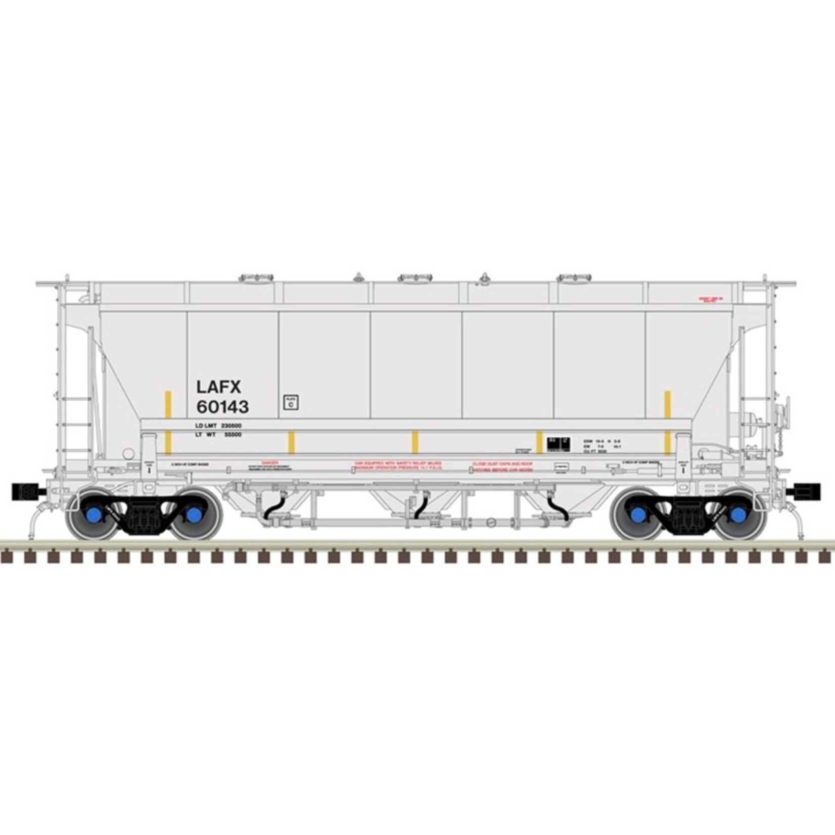 Atlas 20006847 HO Trinity 3230 Hopper LAFX 60164