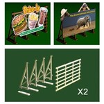 Bachmann 39111 O Billboard Kit - 2 Pack