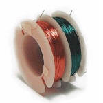 Ngineering N5038 #38 Magnet Wire -- Red & Green 100' Each
