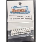 Ngineering NC8200 1/2 Watt 820-Ohm SMD Resistor - 20 Pack