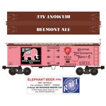 Ready Made Trains 8619987 O Woodside Reefer Pink Elephant Beer
