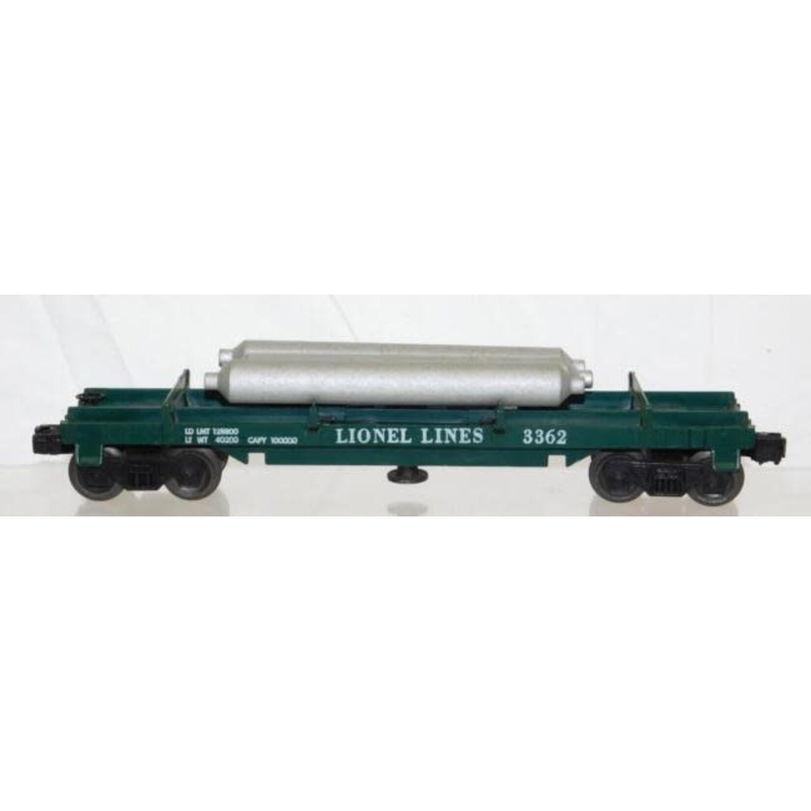 Lionel 619878 O Helium Tank Car 3362