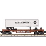 MTH 307018B O Virginia Flat Car with Trailers