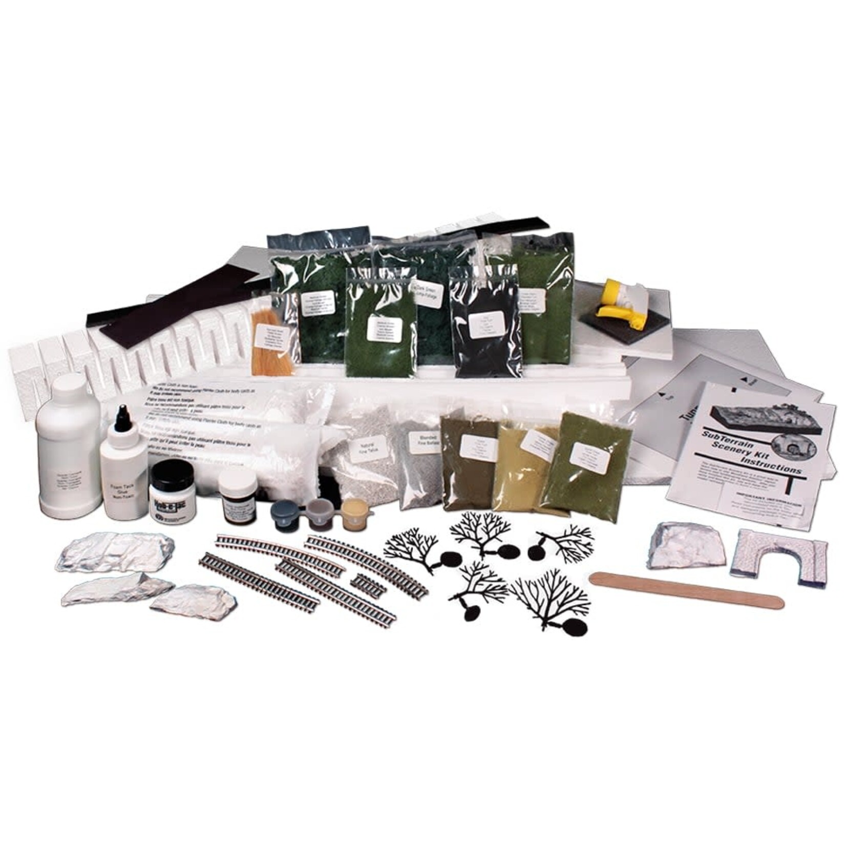 Woodland Scenics 929 SubTerrain Scenery Learning Kit