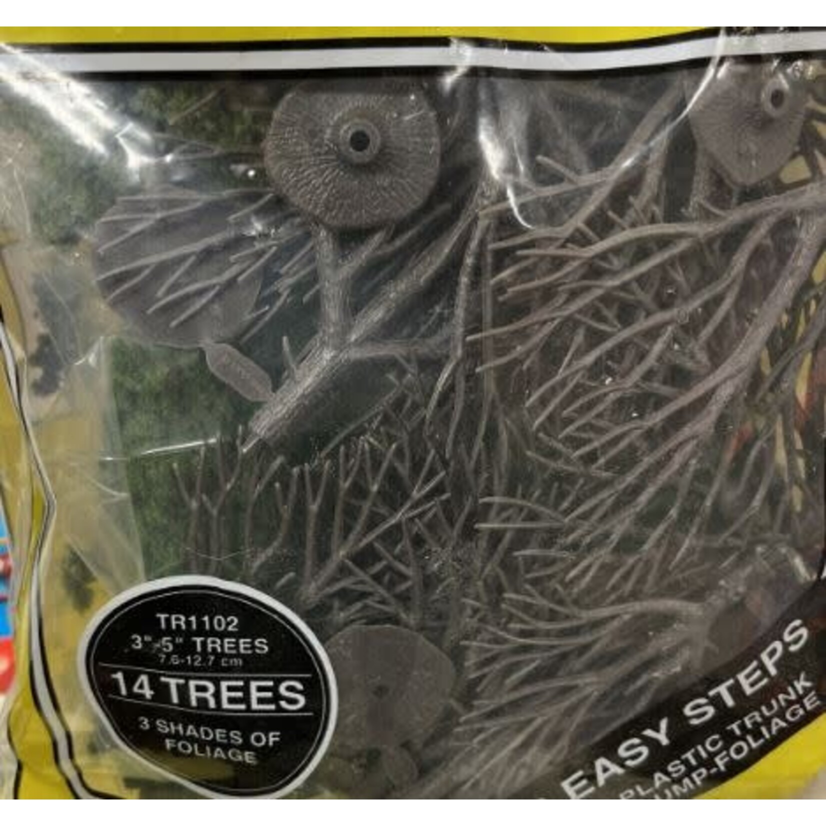 Woodland Scenics 1102 Deciduous Tree Kit 14 Trees