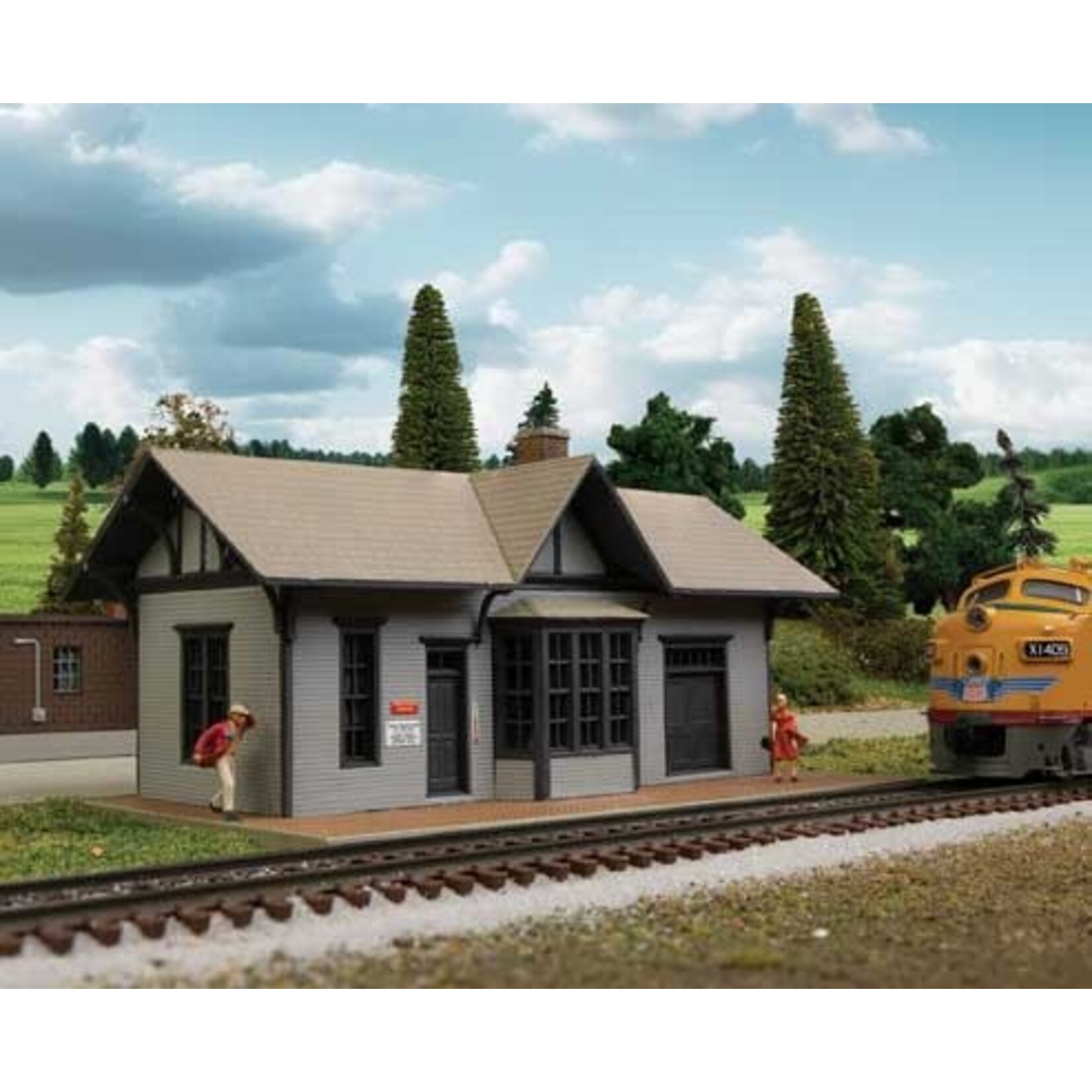 Walthers 9333894 N Golden Valley Depot Kit