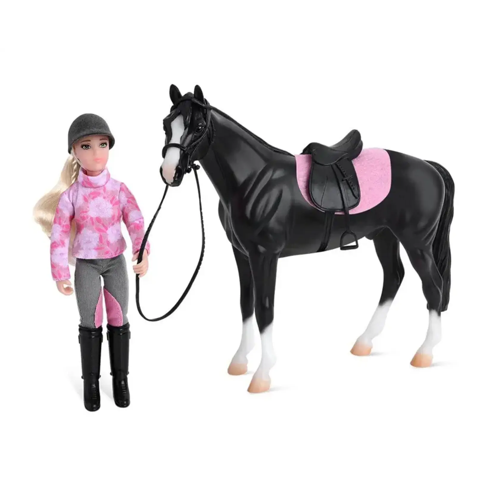 Breyer 61156 Logan & English Rider Lauren 1:12
