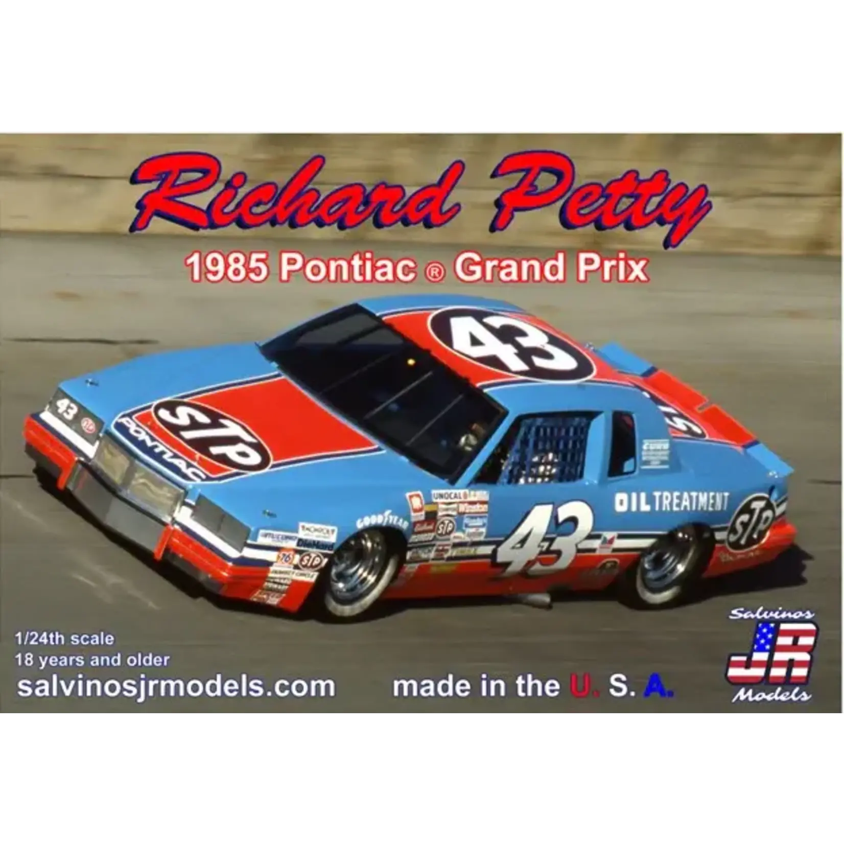 Salvinos 1985 1/24 Richard Petty #43 1985 Pontiac Grand Prix