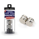 Magcraft 582 Rare Earth Disc Magnets - 4 count 3/4"x1/4"