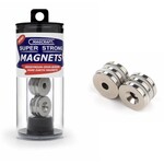 Magcraft 589 Rare Earth Ring Magnets - 6 count 3/4"x1/5"x1/8"