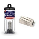 Magcraft 610 Rare Earth Block Magnets - 50 count 1/4"x1/4"x1/10"