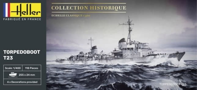 81011 1/400 T23 Torpedo Boat