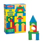Melissa & Doug 100 Wooden Blocks