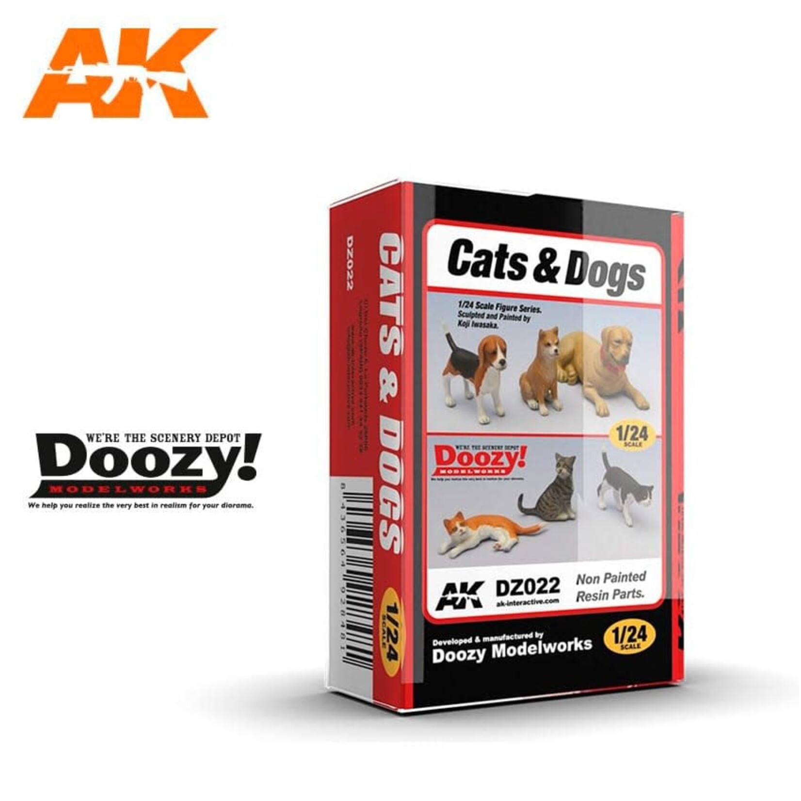 AK Doozy 022 1/24 Cats and Dog Kit