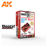 AK Doozy 026 1/24 1940-1980's Wooden box Coca-Cola Bottles Kit