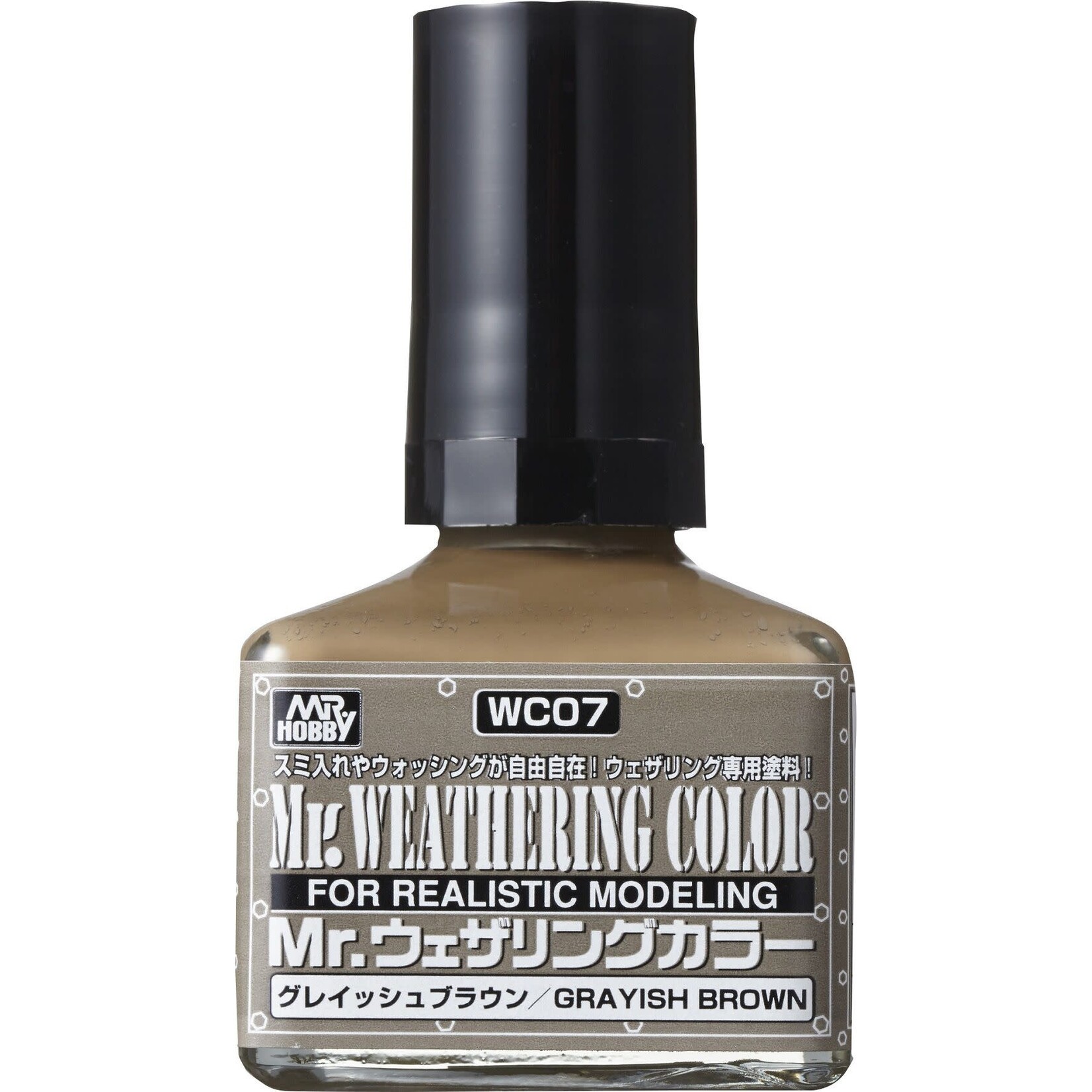 Mr Hobby 07 Mr Weathering Color Grayish Brown - 40ml