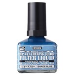 Mr Hobby 09 Mr Weathering Color Filter Liquid Shade Blue - 40ml