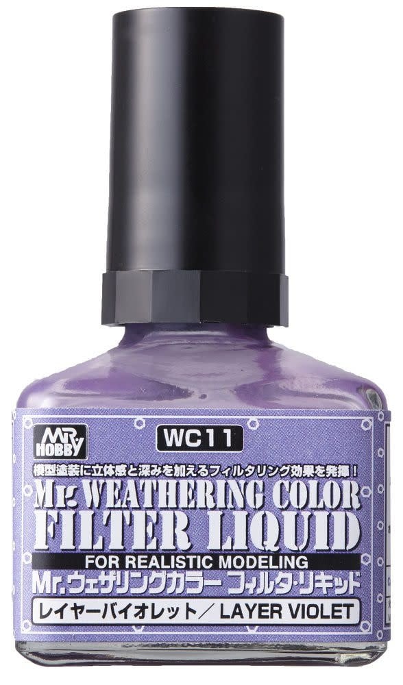 11 Mr Weathering Color Filter Liquid Violet - 40ml