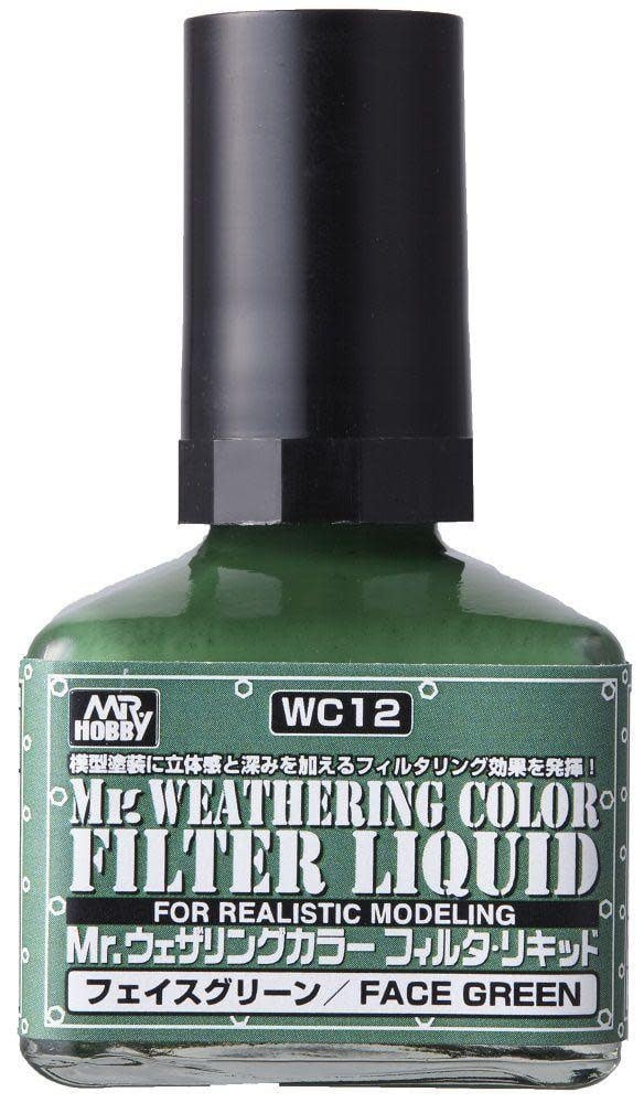 12 Mr Weathering Color Filter Liquid Green - 40ml