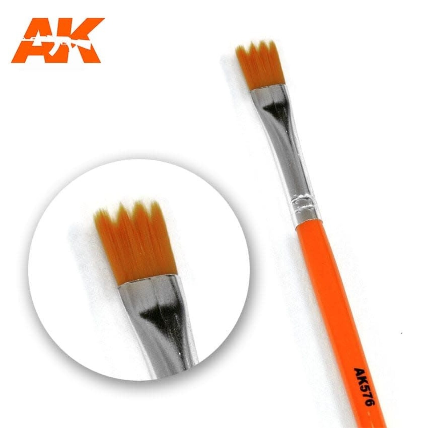 AK Interactive 576 Weathering Brush Saw Shape