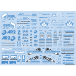 HiQ Parts Sponsor Logo Decal 02S Indigo Blue