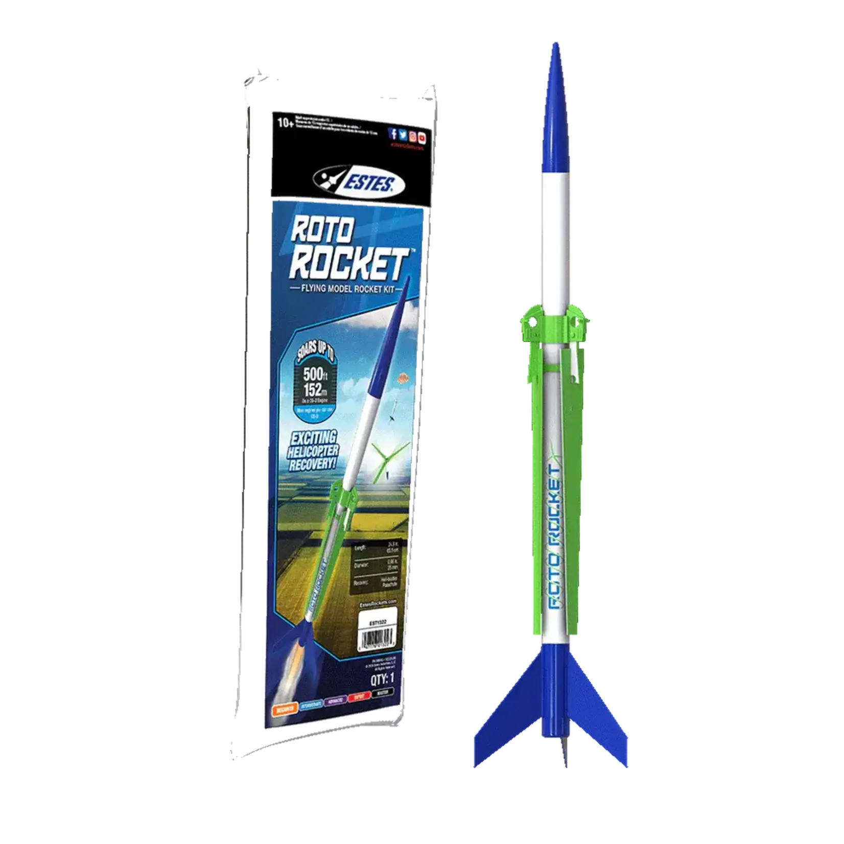 Estes 1322 Roto Rocket